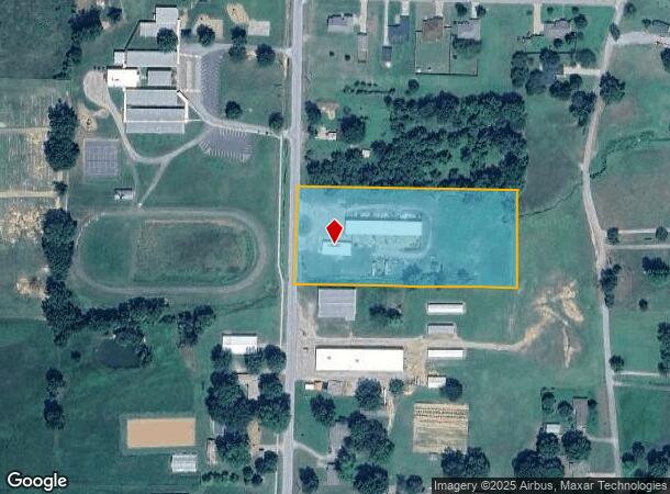 1228 N Main St, Mulberry, AR Parcel Map