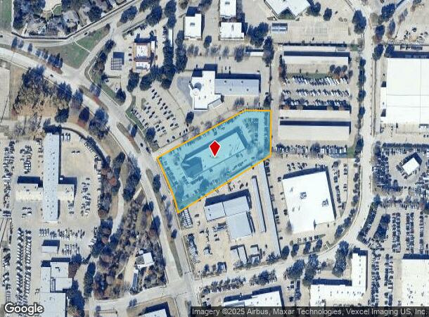  4205 W Plano Pkwy, Plano, TX Parcel Map