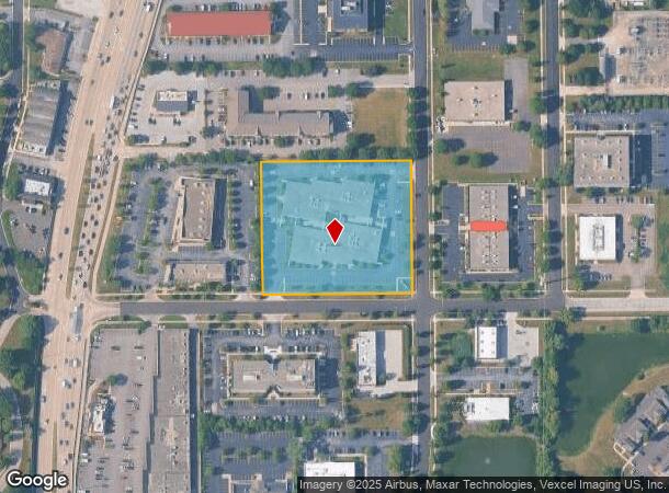 1551 Bond St, Naperville, IL Parcel Map