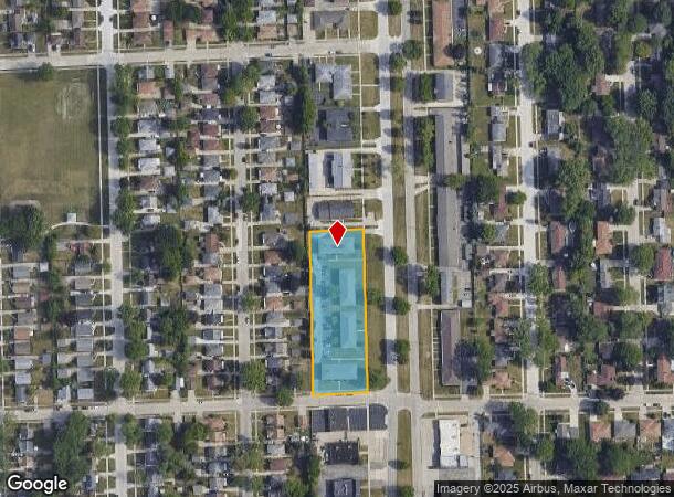  23005 Kelly Rd, Eastpointe, MI Parcel Map