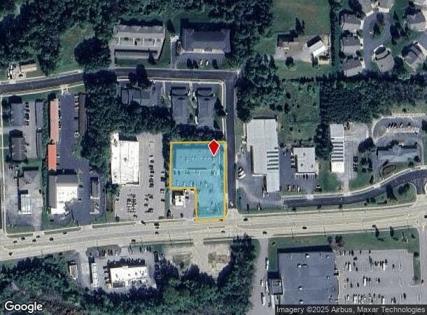 1020 W Fulton St, Waupaca, WI Parcel Map