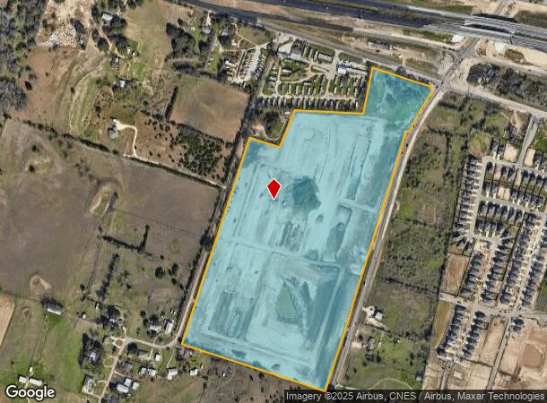  2081 Old Golf Course Rd, Belton, TX Parcel Map