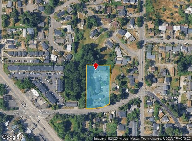  6230 S 129Th St, Seattle, WA Parcel Map