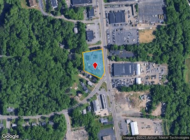  1775 Main St, Brockton, MA Parcel Map