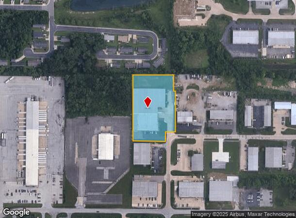 6433 Discount Dr, Fort Wayne, IN Parcel Map
