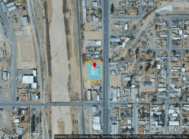  7117 Doniphan Dr, Canutillo, TX Parcel Map