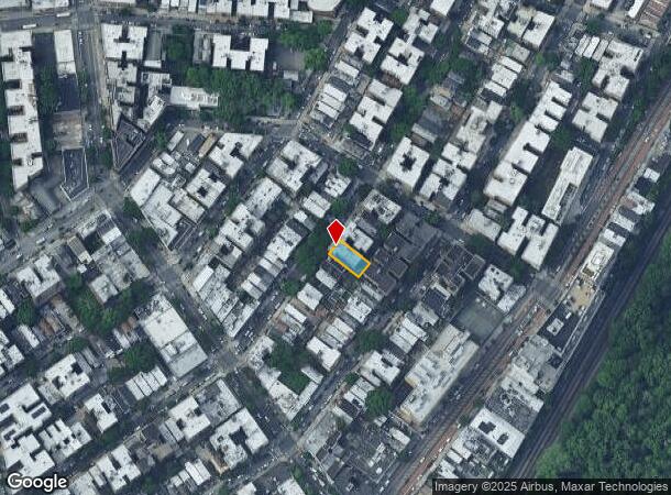 3152 Hull Ave, Bronx, NY Parcel Map