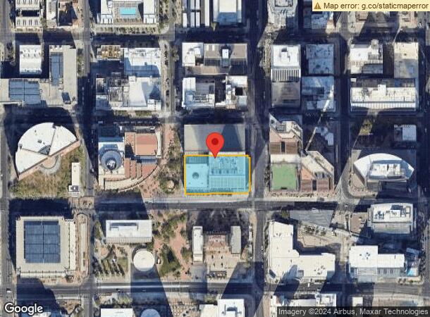  100 W Washington St, Phoenix, AZ Parcel Map