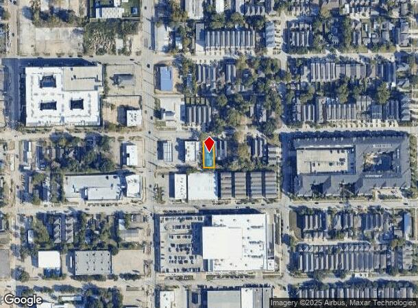  626 W 25Th St, Houston, TX Parcel Map