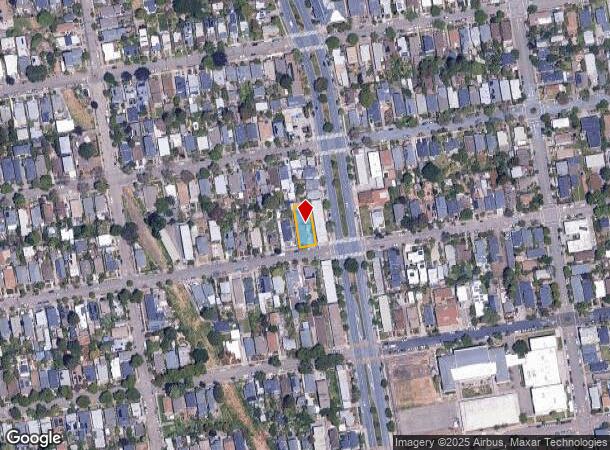  1439 Carleton St, Berkeley, CA Parcel Map