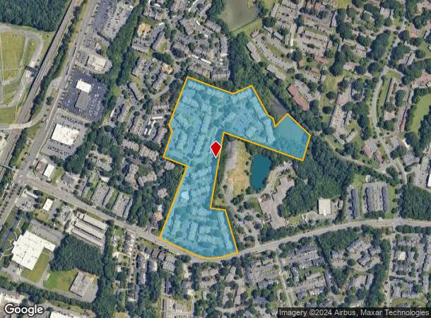  8547 N Winter Oaks Ln, Charlotte, NC Parcel Map