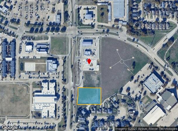  4680 N Shiloh Rd, Garland, TX Parcel Map