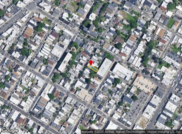  6124 Jackson St, West New York, NJ Parcel Map