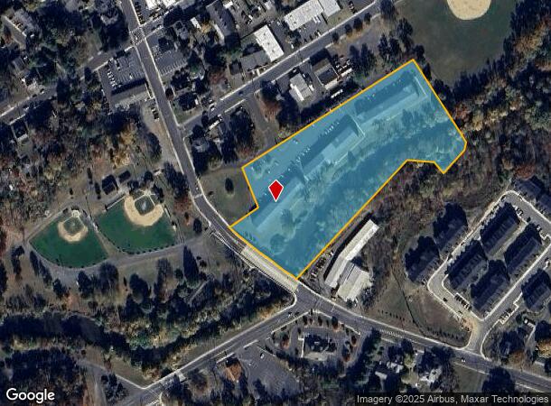  123 S 2Nd St, Perkasie, PA Parcel Map