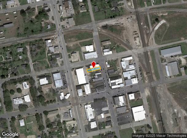  203 Fowlkes St, Sealy, TX Parcel Map