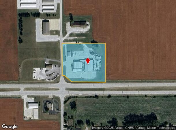  7695 S 1150 E, Otterbein, IN Parcel Map