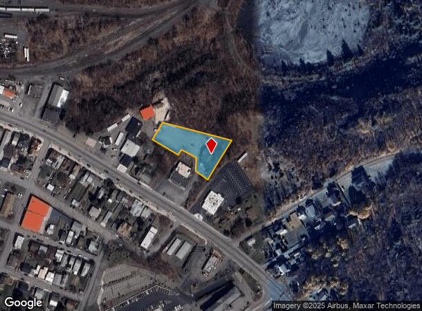  615 E Broad St, Hazleton, PA Parcel Map