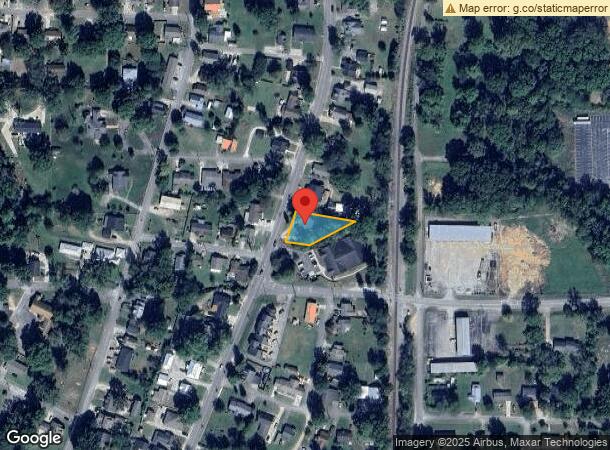  908 Jackson Ave N, Russellville, AL Parcel Map