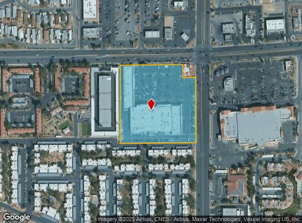 6105 W Tropicana Ave, Las Vegas, NV Parcel Map