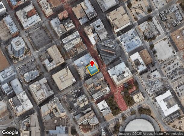 714 Main St, Fort Worth, TX Parcel Map