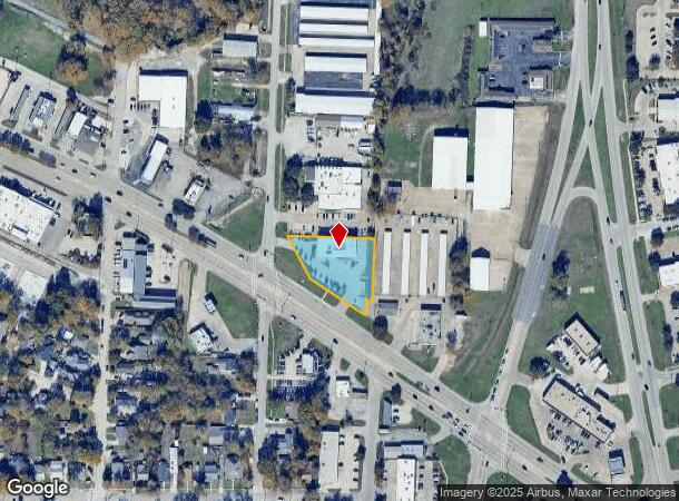  104 W University Dr, Mckinney, TX Parcel Map