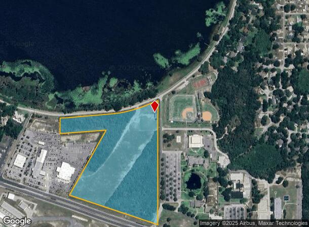  9745 Silver Lake Dr, Leesburg, FL Parcel Map