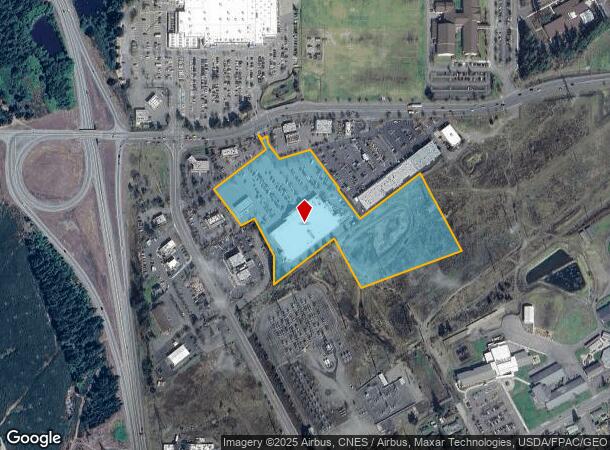  301 E Wallace Kneeland Blvd, Shelton, WA Parcel Map