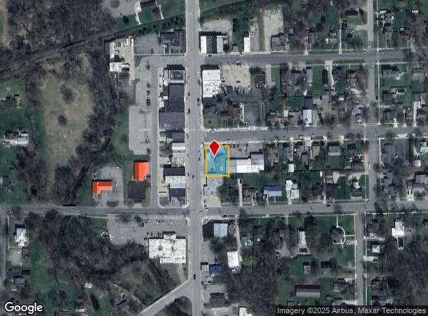 40 N Bridge St, Saranac, MI Parcel Map