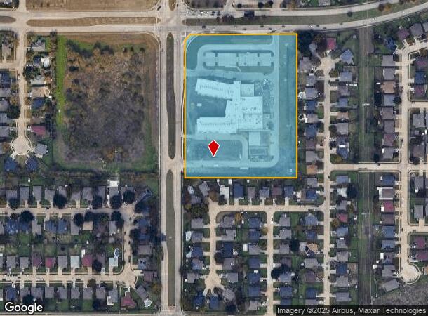  6301 S Collins St, Arlington, TX Parcel Map