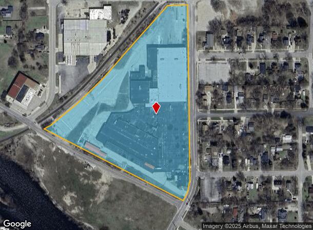 302 Ashfield St, Belding, MI Parcel Map