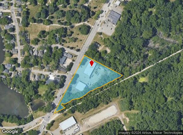  747 Orchard Lake Rd, Pontiac, MI Parcel Map