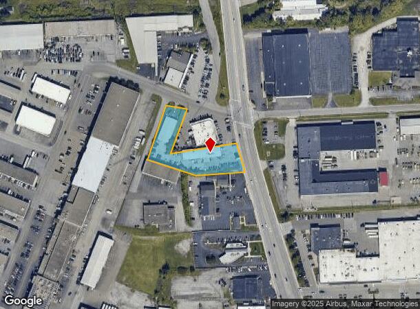  1525 E Henrietta Rd, Rochester, NY Parcel Map