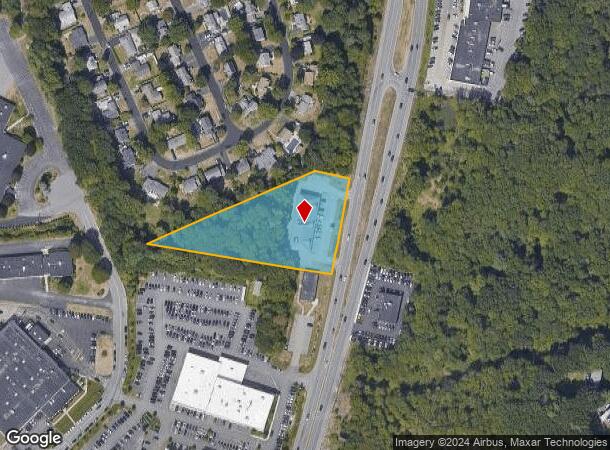  335 Providence Hwy, Westwood, MA Parcel Map