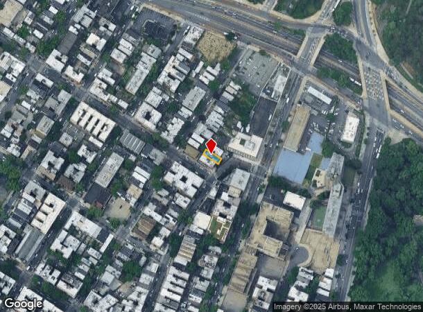  705 E 189Th St, Bronx, NY Parcel Map