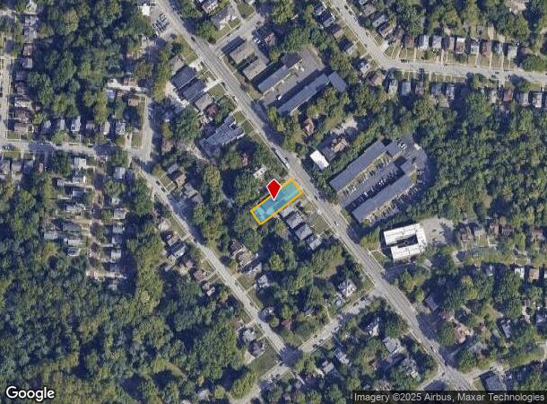 2861 Harrison Ave, Cincinnati, OH Parcel Map