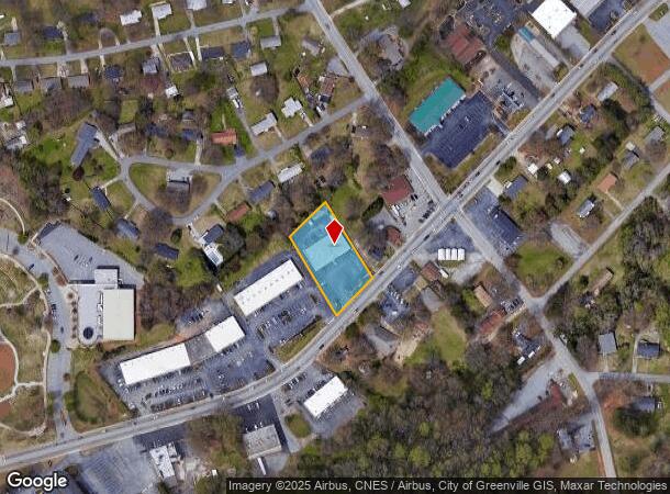 113 E Butler Rd, Mauldin, SC Parcel Map