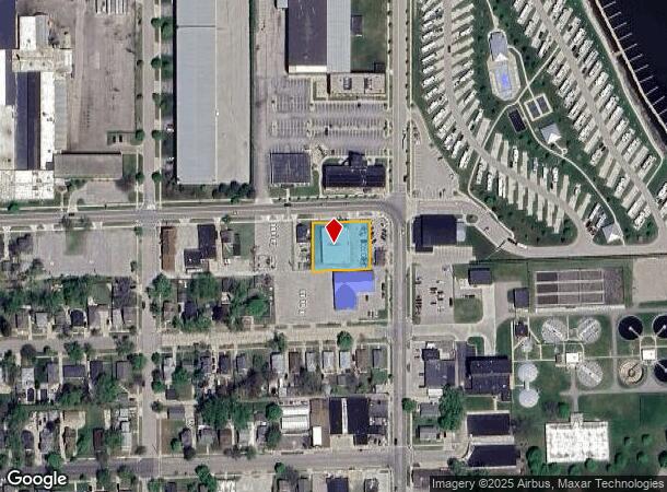  1436 Fulton Ave, Grand Haven, MI Parcel Map