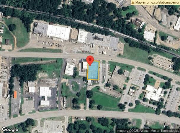  342 W Cotton St, Longview, TX Parcel Map