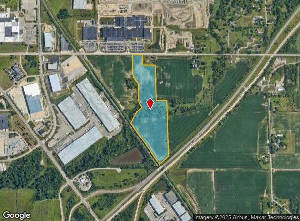  850 E 48Th St, Holland, MI Parcel Map