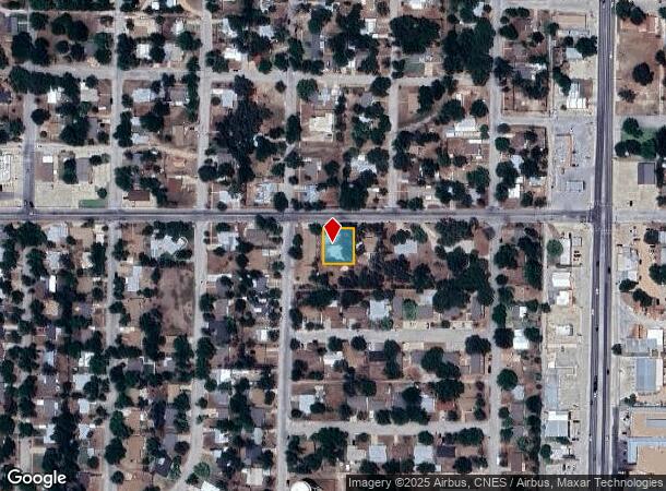  303 W 17Th St, Brady, TX Parcel Map