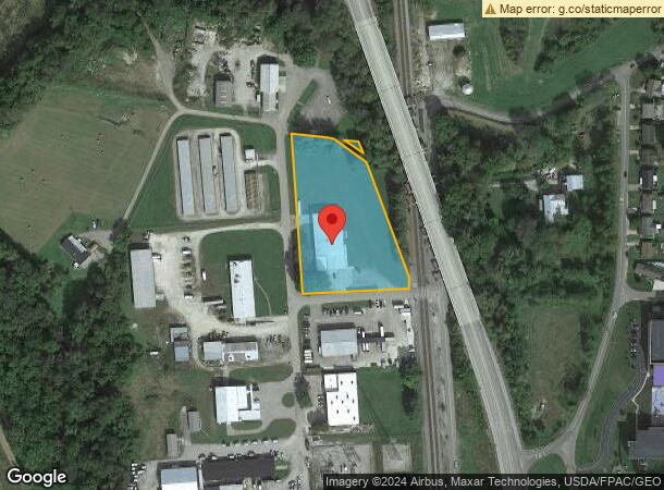  24 Gingersnap Rd, Portsmouth, OH Parcel Map