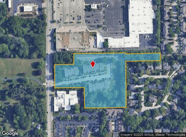  2019 N Main St, Wheaton, IL Parcel Map