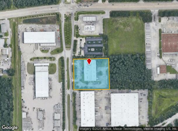 14450 John F Kennedy Blvd, Houston, TX Parcel Map