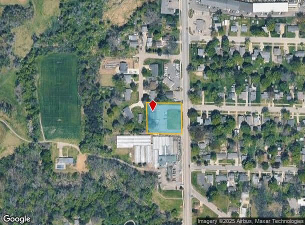 283 N State St, Sparta, MI Parcel Map