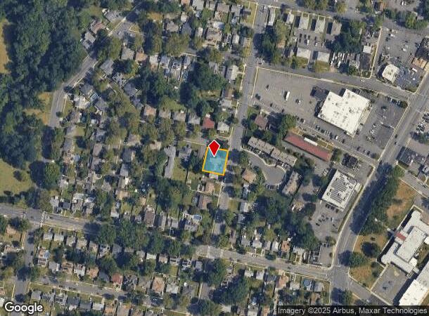 764 Jefferson Ave, Rahway, NJ Parcel Map