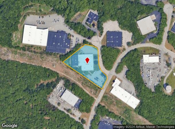  584 Park East Dr, Woonsocket, RI Parcel Map