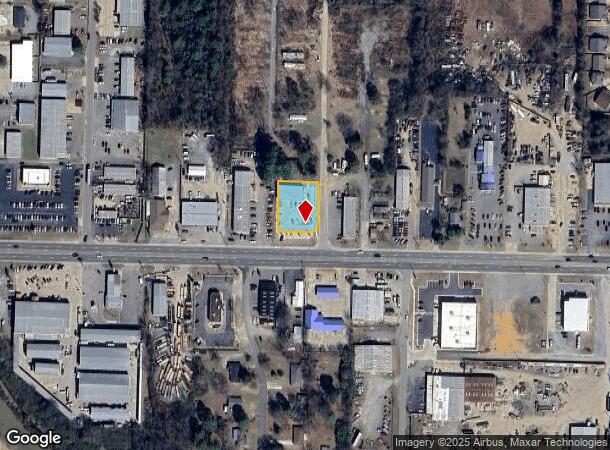 1422 E Oak St, Conway, AR Parcel Map