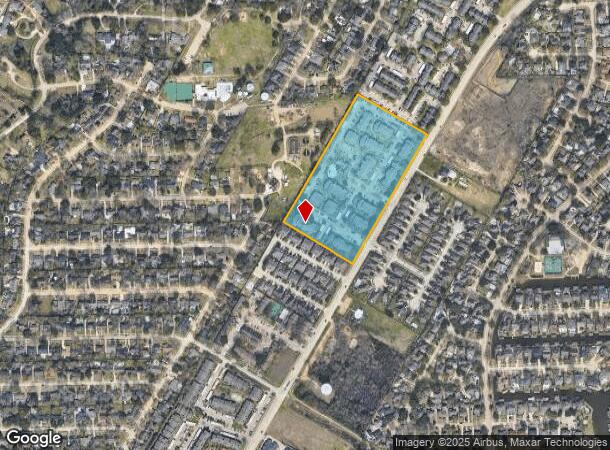 2555 Repsdorph Rd, Seabrook, TX Parcel Map