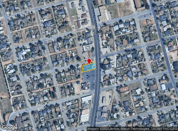  1509 N Big Spring St, Midland, TX Parcel Map