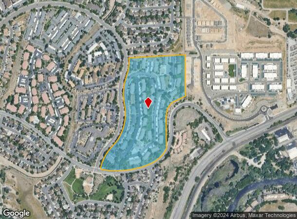  1115 Sky Valley Dr, Reno, NV Parcel Map